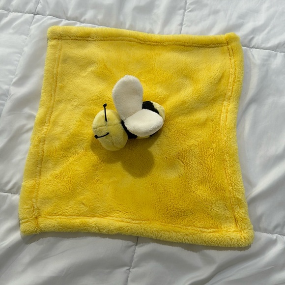 Baby Busy Bee Fleece Security Blanket - Picture 4 of 6